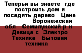 Теперьи вы знаете, где построить дом и посадить дерево › Цена ­ 410 000 - Воронежская обл., Семилукский р-н, Девица с. Электро-Техника » Бытовая техника   